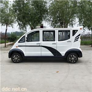  凯驰带空调封闭电动巡逻车物业保安电瓶巡逻车